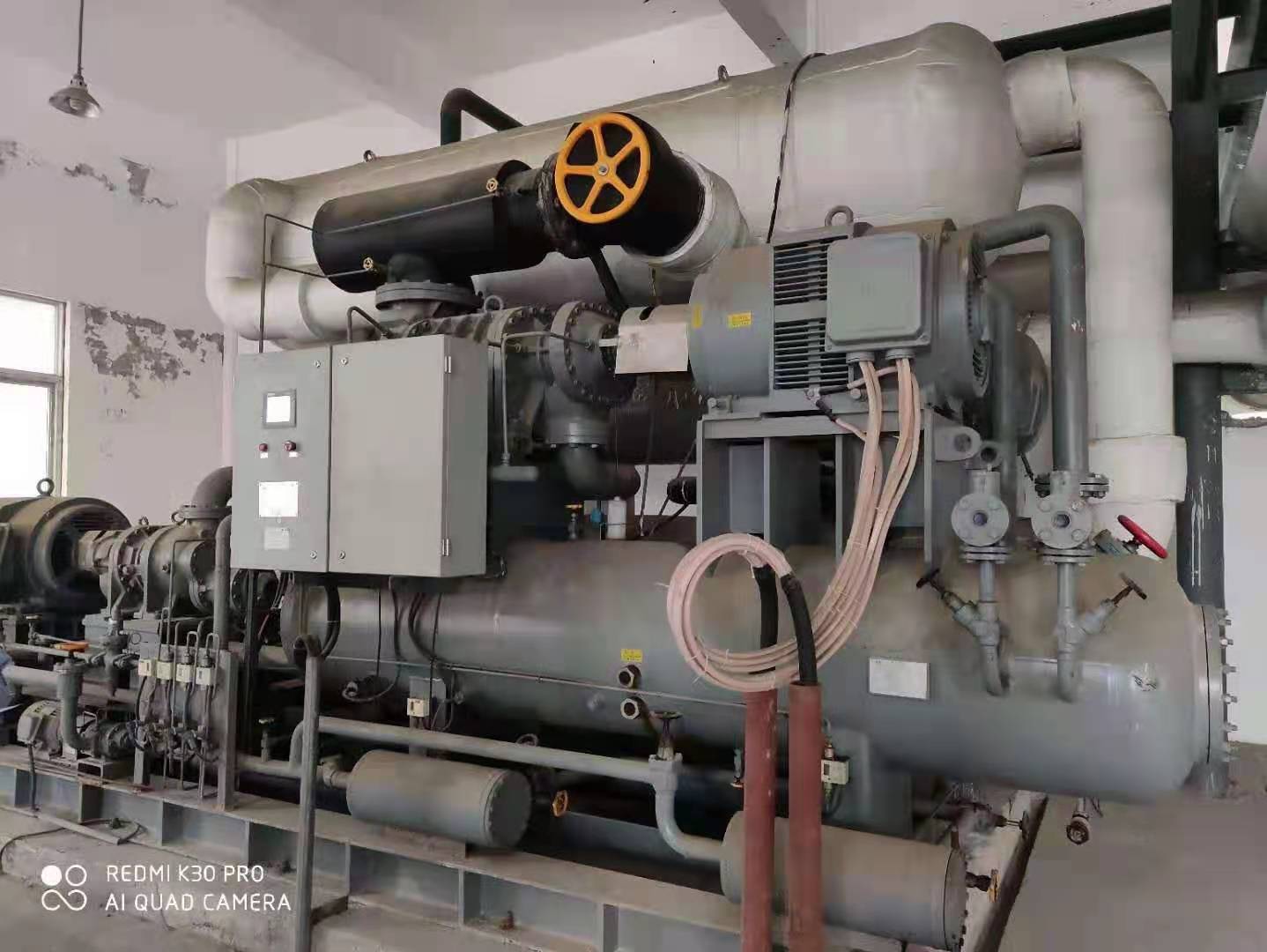 煙臺冰輪25—20低溫鹽水機組2臺待售